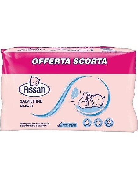 Salviette Delicate Fissan Detergenti 65pz