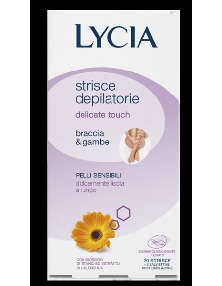Strisce Depilatorie Braccia e Gambe Lycia