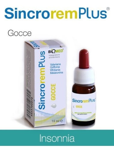 Integratore Sonno Sincrorem Plus Gocce 15 ml