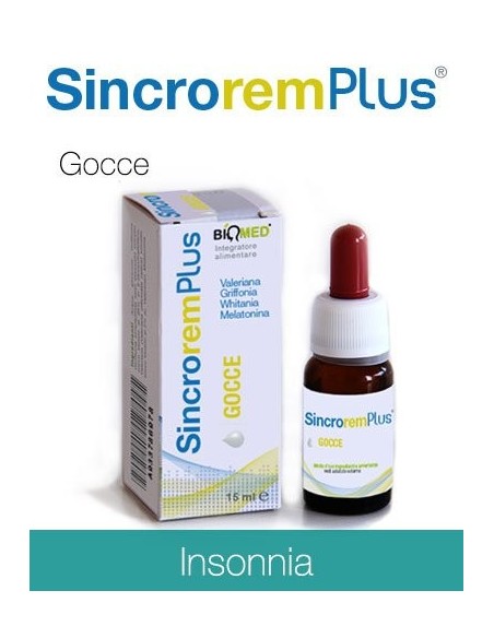 Integratore Sonno Sincrorem Plus Gocce 15 ml