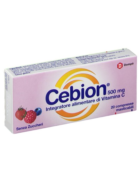Vitamina C Masticabile Senza Zucchero