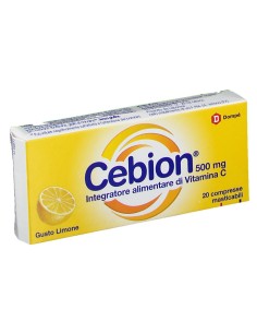 Vitamina C Cebion Limone 20 Compresse Masticabili