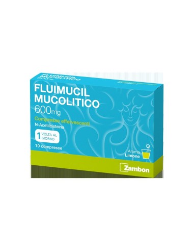 N-acetilcisteina 600 mg mucolitico