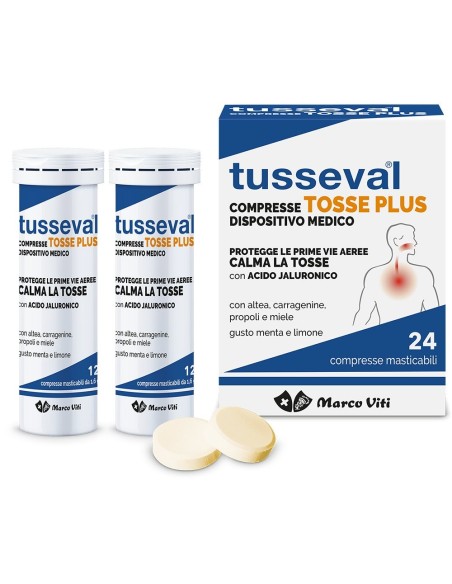 Tosse Plus Compresse Menta Limone