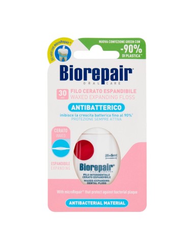 Filo interdentale cerato: Biorepair 50 m