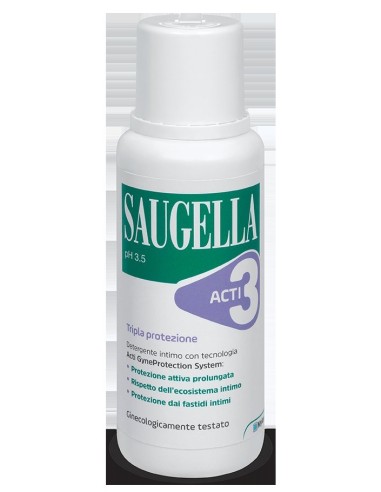 Detergente intimo tripla protezione per uso quotidiano