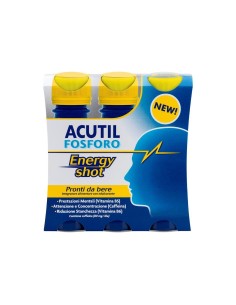 Fosforo Energy Shot: Integratore Energetico 3x60 ml
