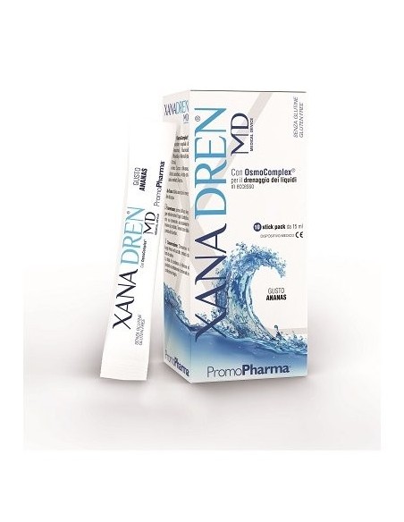 Xanadren MD Drenante Gusto Arancia 10 Stick Pack