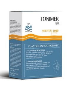 Tonimer Soluzione Ipertonica: Aerosol 18 Flaconcini 3 ml