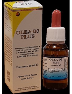 D3 Plus Gocce Integratore - Olea