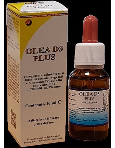 D3 Plus Gocce Integratore - Olea