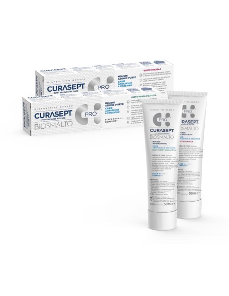 Biosmalto Mousse Fragola: igiene orale delicata