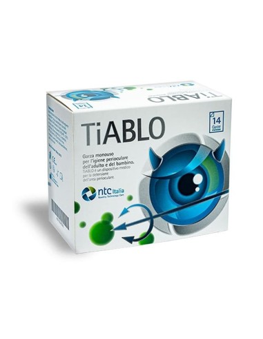 Garze Oftalmiche Monouso 14 pezzi - Pulizia sicura
