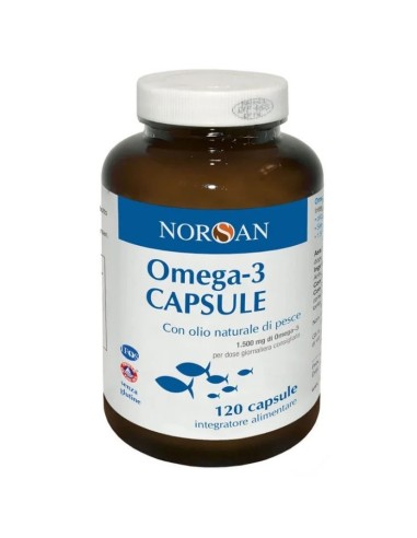 Omega-3 Capsule Integratore Olio di Pesce