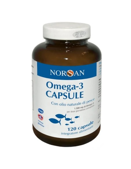 Omega-3 Capsule Integratore Olio di Pesce