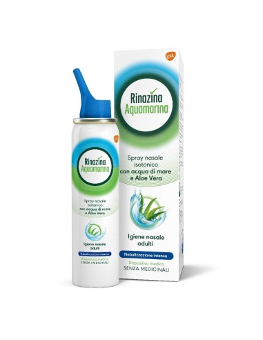 Spray nasale isotonico Rinazina Aquamarina
