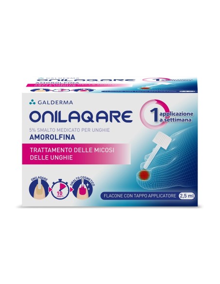 Smalto Medicato Onicomicosi 5% 2,5 ml