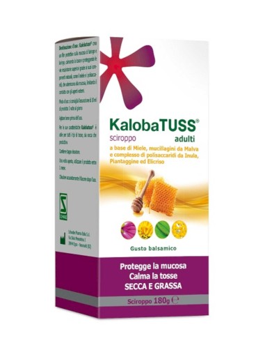 Kaloba Tuss Sciroppo Tosse Secca e Grassa - 180 g