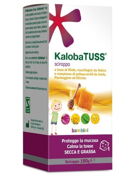 Kaloba Tuss Sciroppo Tosse Bambini 180 g