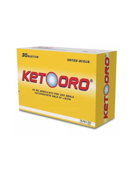Ketooro 40 mg Granulato Uso Orale - Bustine Senza Acqua