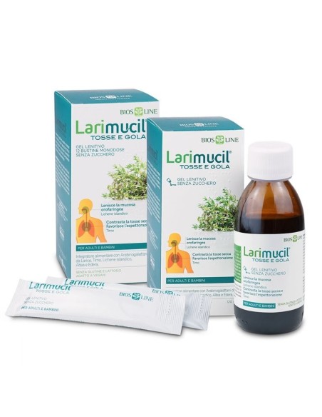 Larimucil Tosse Gola Bustine 10 ml - sollievo rapido