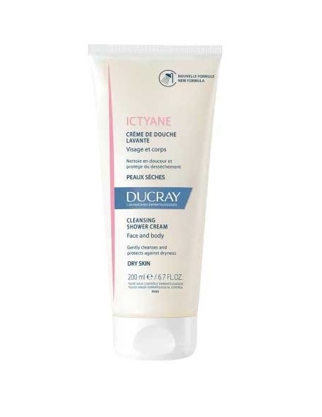 Crema Doccia Pelle Secca - Ducray Ictyane