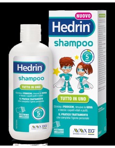 Hedrin Shampoo Antipediculosi con Pettinino 200 ml