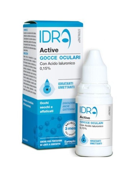 Gocce oculari con acido ialuronico Idractive