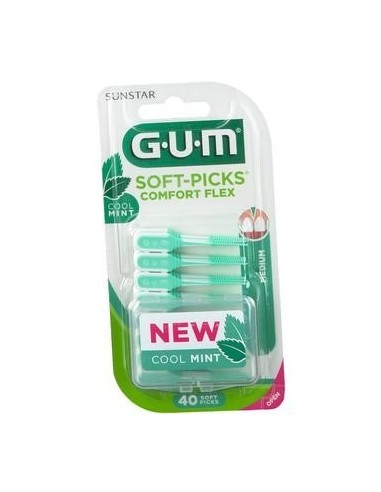 Gum Soft Pick Mint Scovolino 40Pezzi