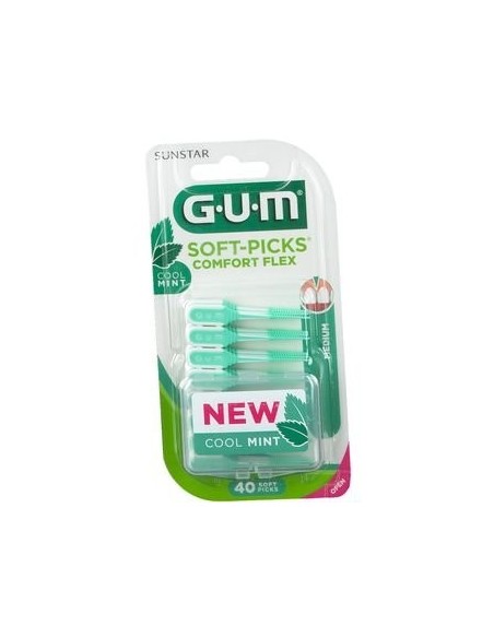 Gum Soft Pick Mint Scovolino 40Pezzi