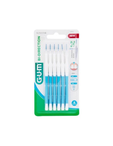 Scovolini 0,9 mm Gum Bi Direction - 6 pezzi