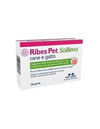 Ribes Pet Sollievo: Integratore per la cute degli animali