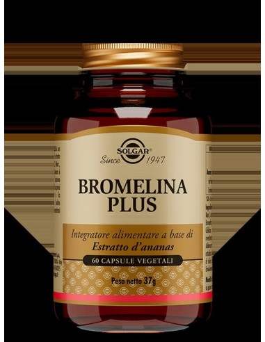 Bromelina Plus Drenante - Integratore Solgar