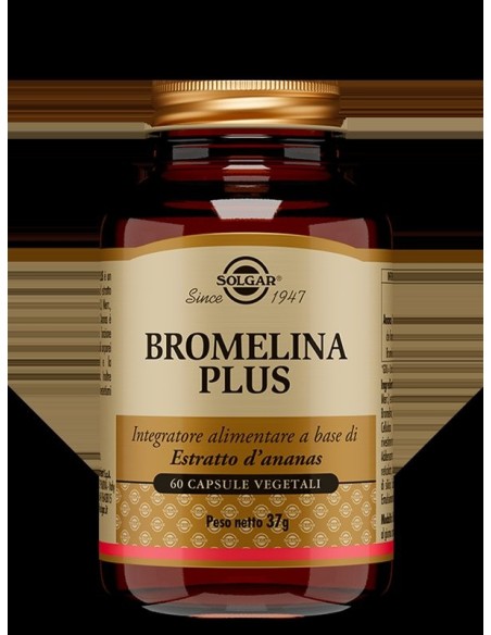 Bromelina Plus Drenante - Integratore Solgar
