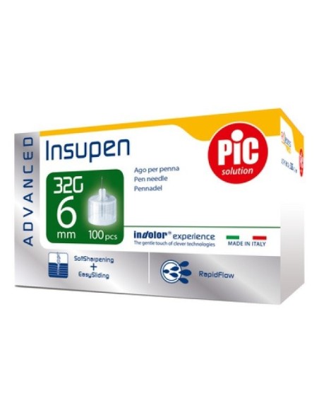 Aghi pungidito 32G 6mm 100 pezzi