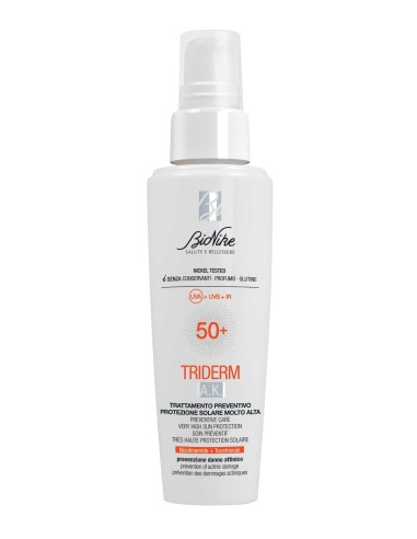 Trattamento SPF50+ preventiva per la pelle