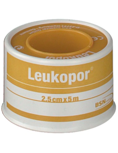 Leukopor Cerotto su Rocchetto 5x2,5 cm
