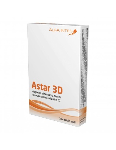 Astar 3D Integratore 20 Capsule Molli