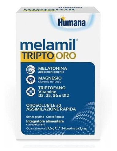 Melamil Tripto Oro Integratore
