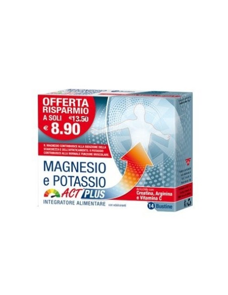 Magnesio Potassio Integratore Sali Minerali