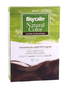 Colorante capelli castano scuro per capelli naturali