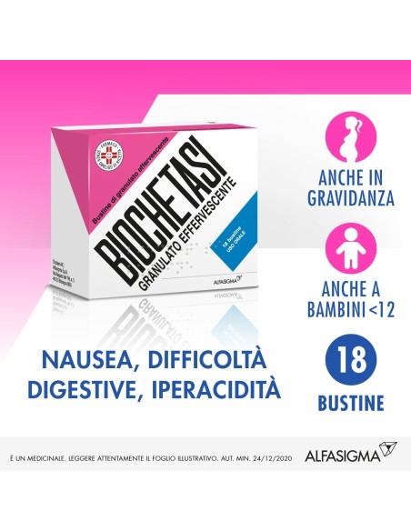 Antiacido Effervescente: Bustine 18 pz