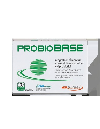 ProbioBase Equilibrio Intestinale Integratore 20cps