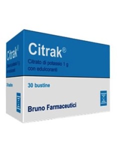 Integratore di potassio Citrak 30 Bustine