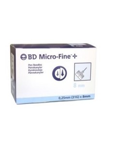 Aghi Insulina 31G 8mm BD Micro-Fine