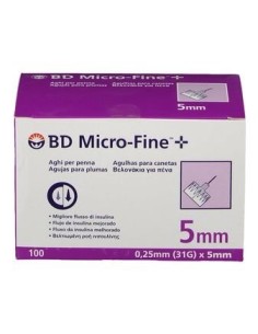 Aghi BD 31G x 5mm per penna insulina