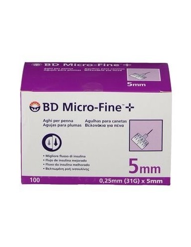 Aghi BD 31G x 5mm per penna insulina