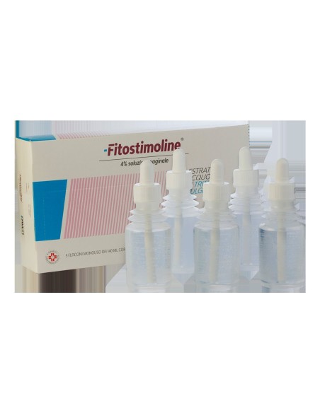 Fitostimoline 4% Soluzione Vaginale 5x140 ml