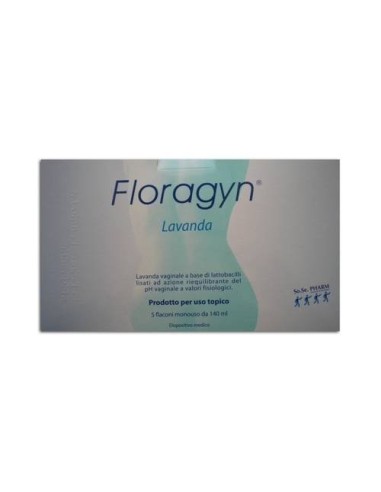 Lavanda Vaginale Floragyn: 5 Flaconi 140 ml