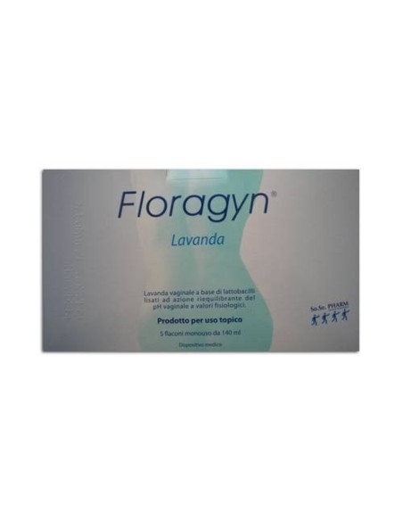 Lavanda Vaginale Floragyn: 5 Flaconi 140 ml